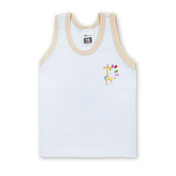 SUNSHINE KIDS SANDO YELLOW NO 18 2-3Y