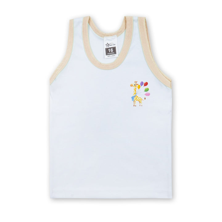 SUNSHINE KIDS SANDO YELLOW NO 18 2-3Y