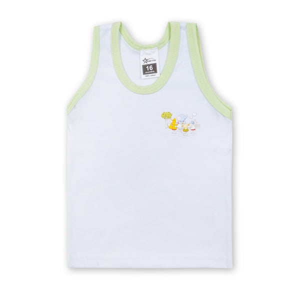 SUNSHINE KIDS SANDO GREEN NO 18 2-3Y