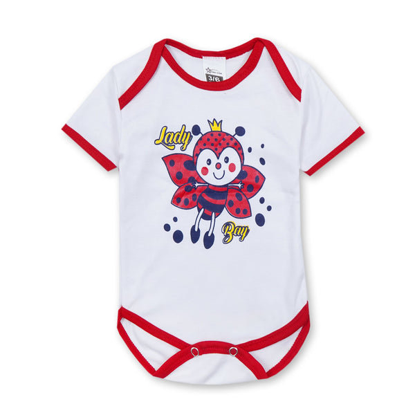 SUNSHINE KIDS BODY SUIT LADYBUG RED 6-9M