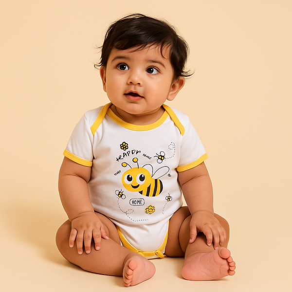 Baby Romper Bee Yellow - Sunshine