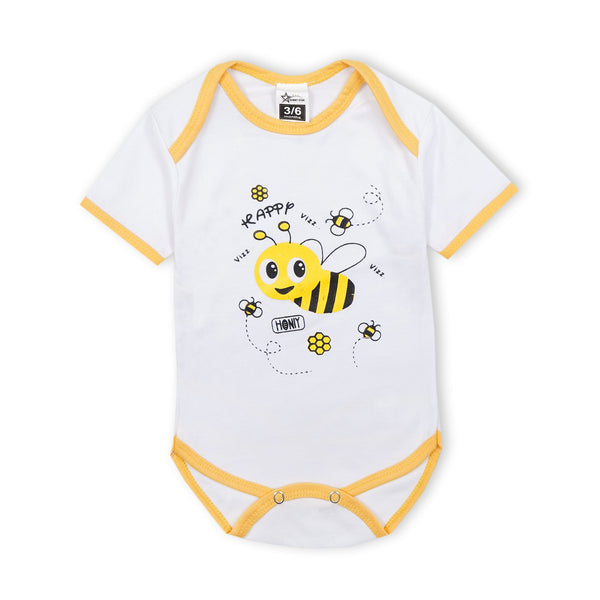 SUNSHINE KIDS BODY SUIT HONEY BEE YELLOW 6-9M