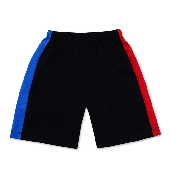 KIDS SHORT AND SHIRT KING BLACK- SUNSHINE 7-8 Y