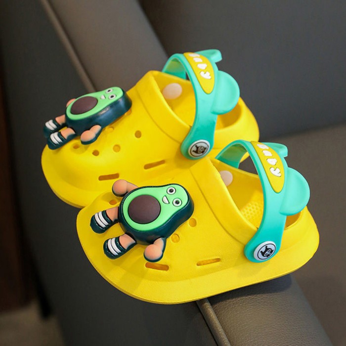 SUNSHINE KIDS CROCS AVOCADO YELLOW (7-8 Y) (28/29) 180MM