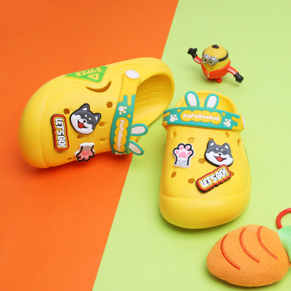 Kids Crocs Lets Go Yellow - Sunshine