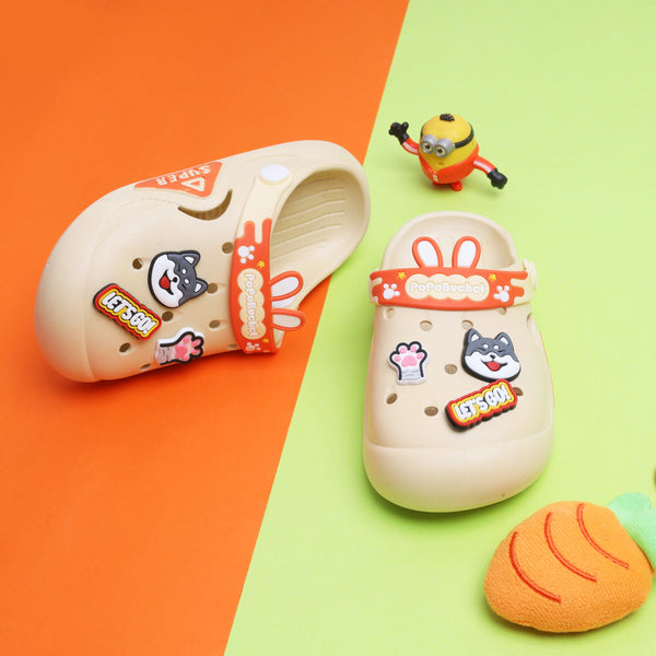 Kids Crocs Lets Go Beige - Sunshine