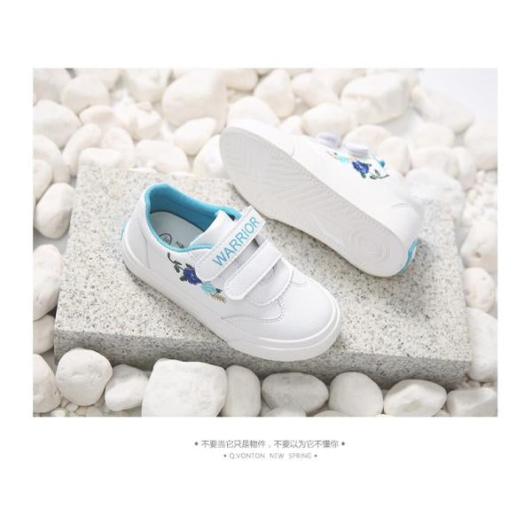 SUNSHINE GIRLS SNEAKERS BLUE & WHITE (7-8Y) (NO.24) 170 MM