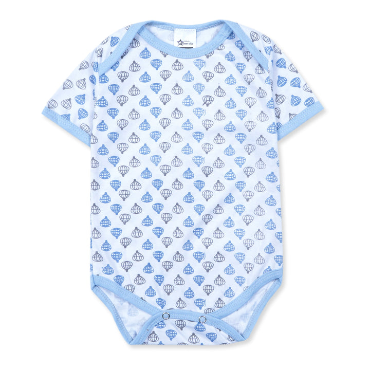 SUNSHINE BABY BODYSUITS PACK OF 3 BLUE (6-9 M)