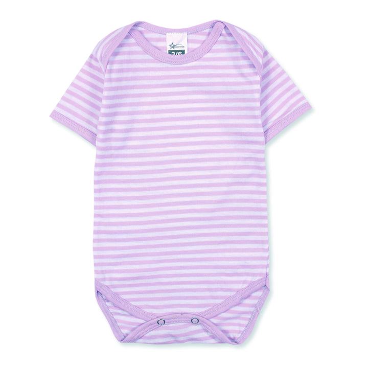 SUNSHINE BABY BODYSUITS PACK OF 3 PURPLE (6-9 M)