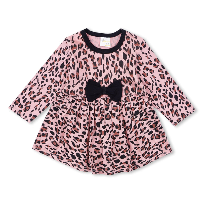 SUNSHINE PAJAMA SET LEOPARD PEACH 12-18M