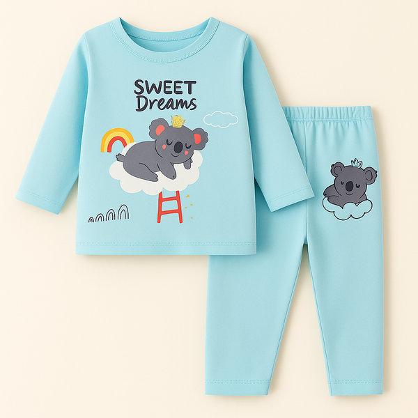 Pajama Set Sweet Dreams Koala Blue - Sunshine