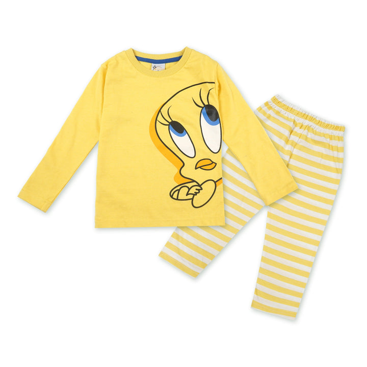 PAJAMA SET TWEETY YELLOW - SUNSHINE 4 (3-4)Y