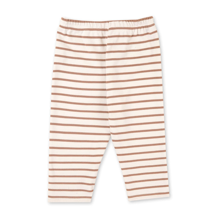 SUNSHINE BABY PAJAMA SET I LOVE 2 FLY STRIPES BROWN 12-18 M