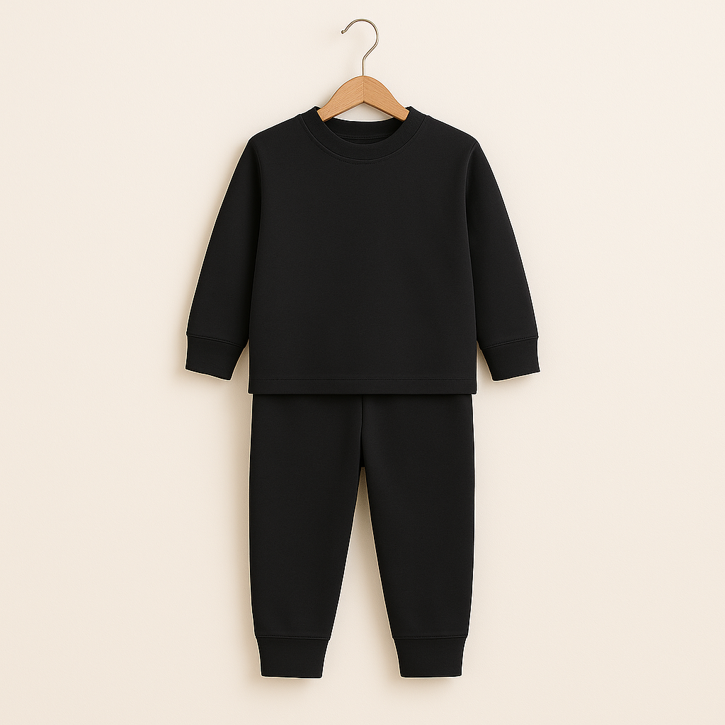 Kids Rib Innerwear Black Sw - Sunshine – Baby Planet