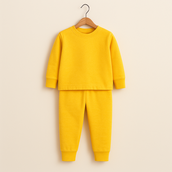 Kids Rib Innerwear Yellow Sw - Sunshine