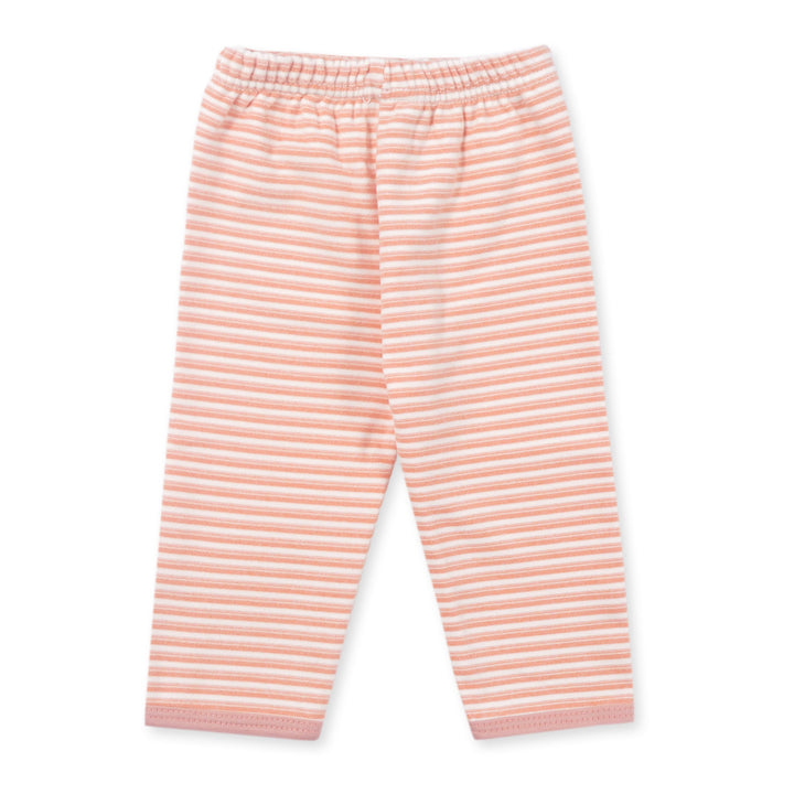 SUNSHINE KIDS FALEES SLEEP SUIT ORANGE STRIPES 3-6M