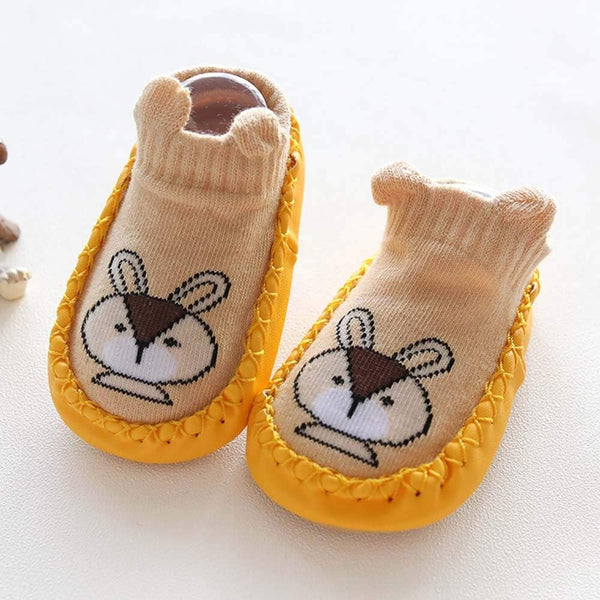 Baby Newborn Booties Bunny Yellow - Sunshine