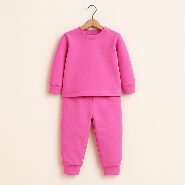 Kids Rib Innerwear Pink Sw - Sunshine