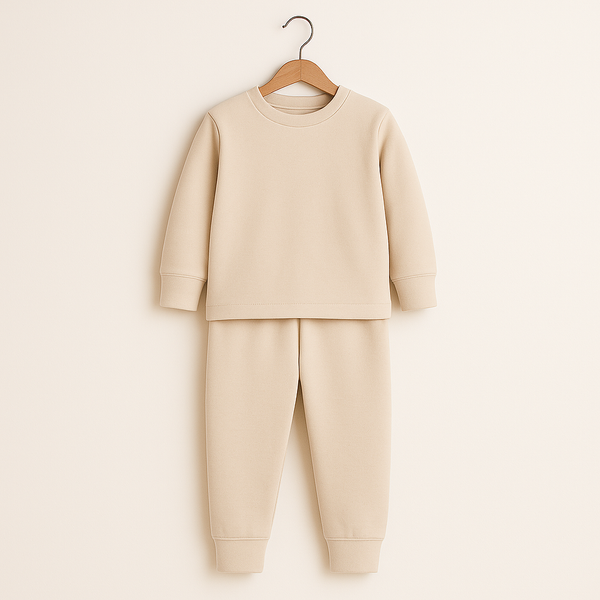 Kids Rib Innerwear Light Beige - Sunshine