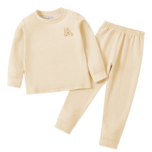 SUNSHINE KIDS PAJAMA SET ALEXANDROS FURS BEAR CAMEL  NO.140 11-12 Y