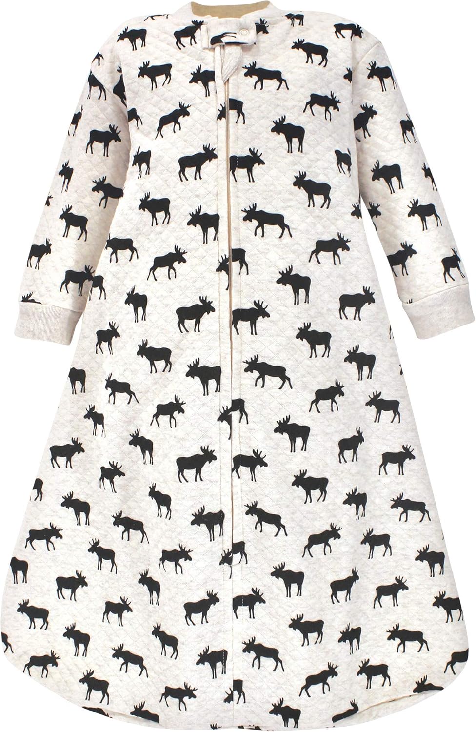 Baby Premium Quilted Long Sleeve Sleeping Bag Swaddle Deer Off White