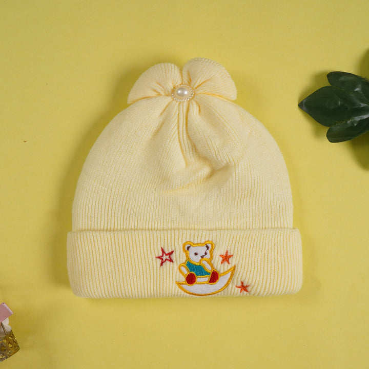 SUNSHINE BABY SOFT WOOLEN CAP YELLOW