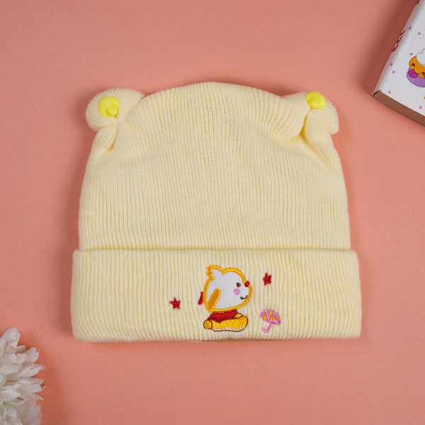 SUNSHINE BABY WOOLEN CAP YELLOW