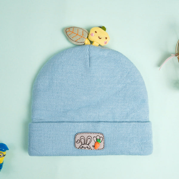 SUNSHINE BABY WINTER CAP MULTI CHARACTER BLUE