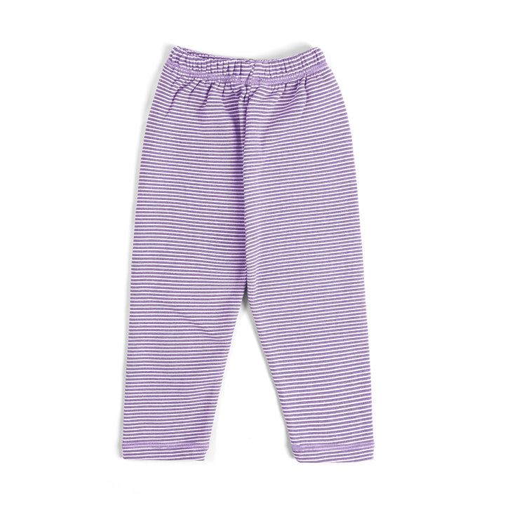 SUNSHINE KIDS PAJAMA SET SOFT COTTON YOURE SO COOL STRIPES PURPLE 3Y