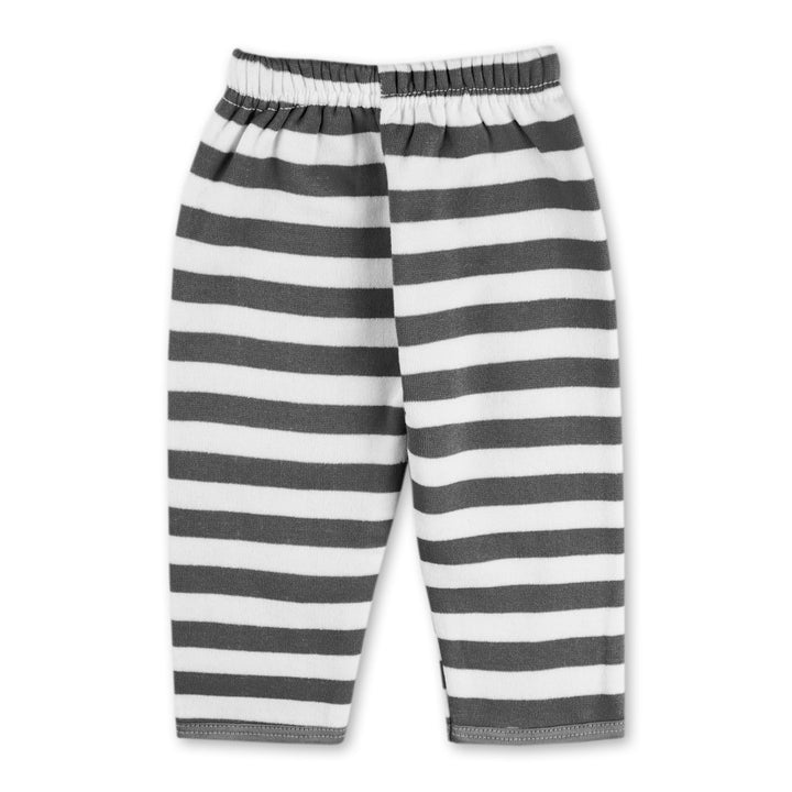 SUNSHINE BABY FLEECE SLEEPSUIT STRIPES GREY 3-6M