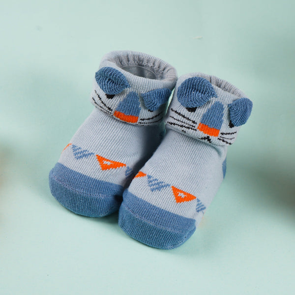 SUNSHINE BABY SOCKS MOUSE BLUE