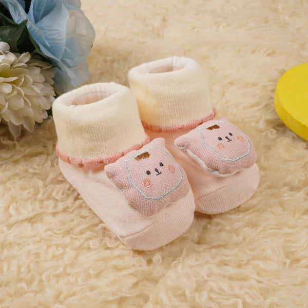 SUNSHINE BABY CHARACTER BOOTIE KITTY LIGHT PINK