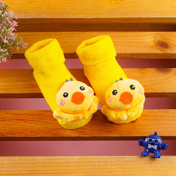 SUNSHINE BABY DUCK BOTTIES YELLOW L (6-9M)