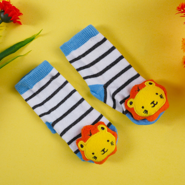 SUNSHINE BABY CHARACTER SOCKS LION 6-12M