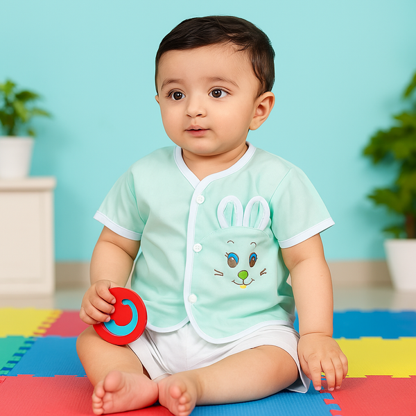 Baby Jabla Bear Green (Newborn) - Sunshine