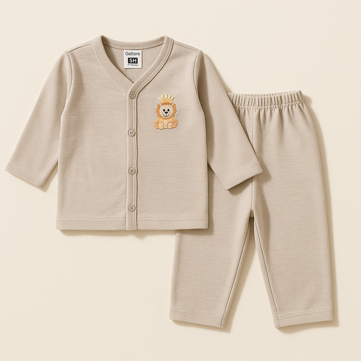 SUNSHINE BABY SLEEPSUIT DARK GREY 18-24M
