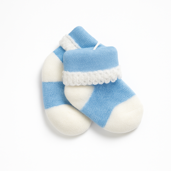 SUNSHINE BABY WINTER SOCKS BLUE 0-3M