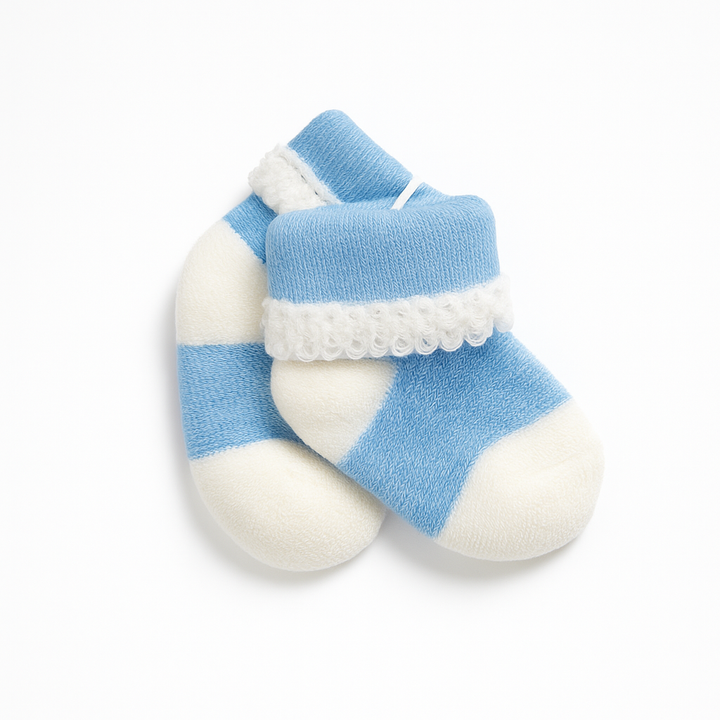 SUNSHINE BABY WINTER SOCKS BLUE 0-3M