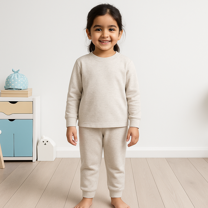 SUNSHINE RIB INNERWEAR SWAN TEXTURED OFF WHITE NO.24 6-7Y