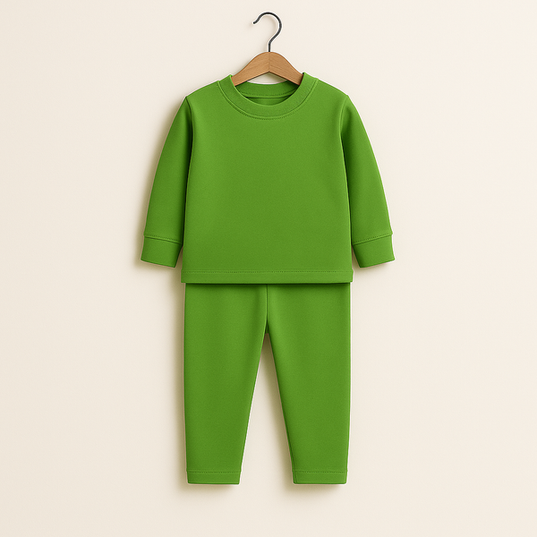 SUNSHINE RIB INNERWEAR PARROT GREEN NO.22 4-5 Y