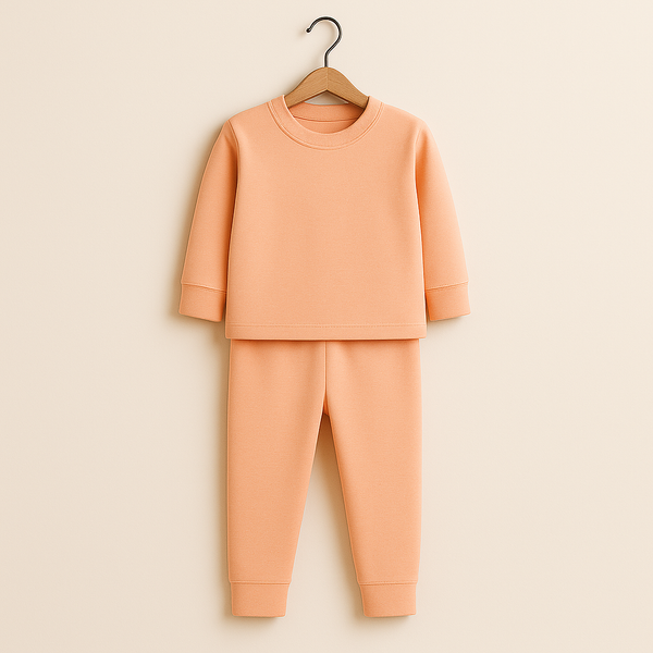 SUNSHINE RIB INNERWEAR SWAN LIGHT ORANGE NO.18 3Y