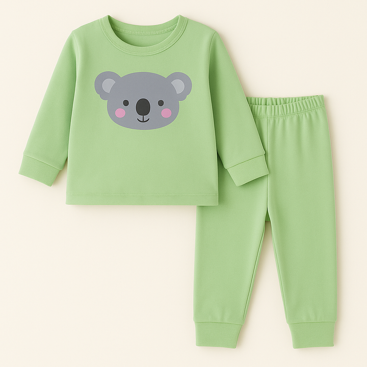 SUNSHINE BABY WINTER PAJAMA SET BEAR GREEN 3Y(TG DUCK)