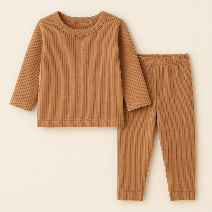 SUNSHINE KIDS WINTER SOFT COTTON INNERWEAR BROWN 4Y (LEVIS)