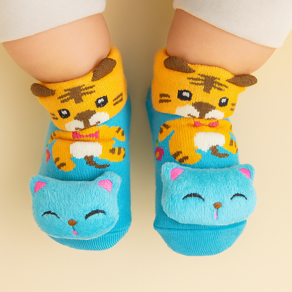 SUNSHINE BABY BOOTIES BLUE CAT