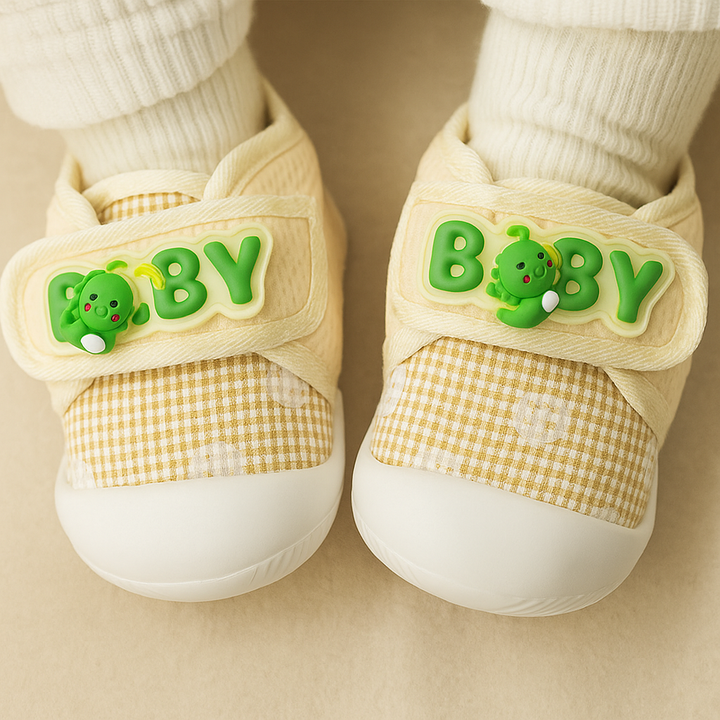 SUNSHINE BABY BOOTIE MINI CHECK BABY BROWN & BEIGE NO 18/140