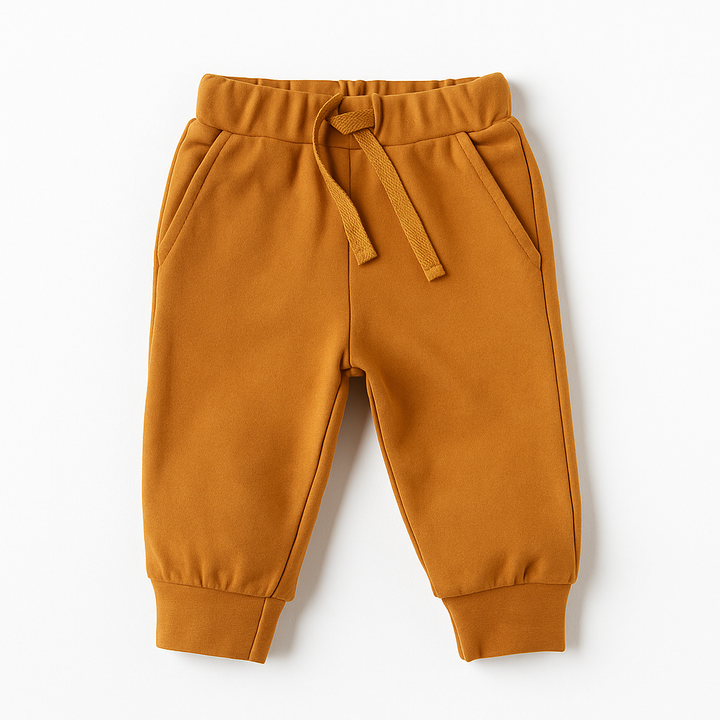 OOLAA BABY POCKET PAJAMA BROWN 2-3Y