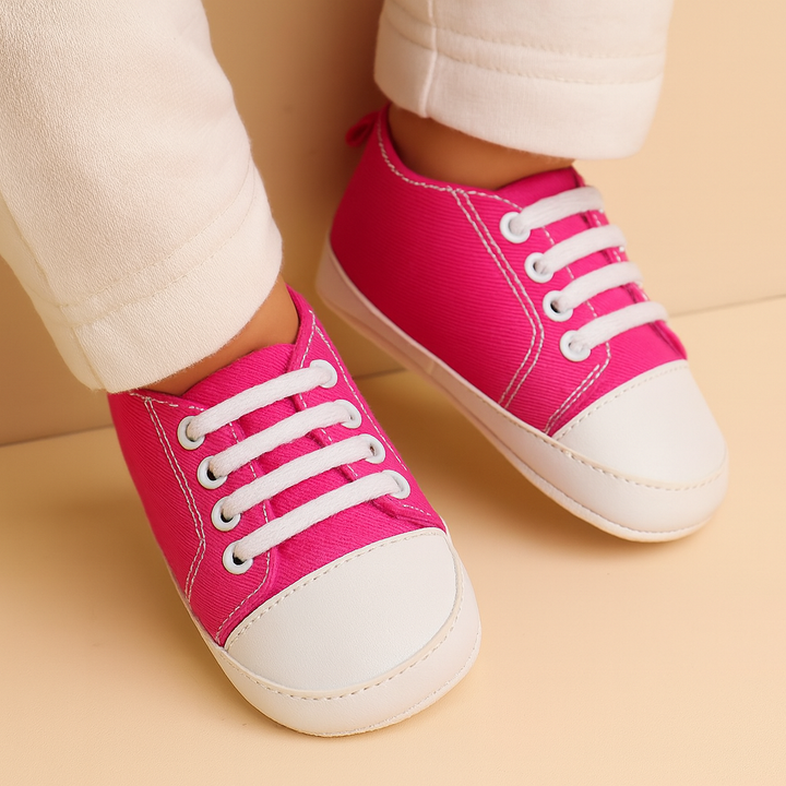 SUNSHINE BABY SHOES CANVAS PINK NO 13