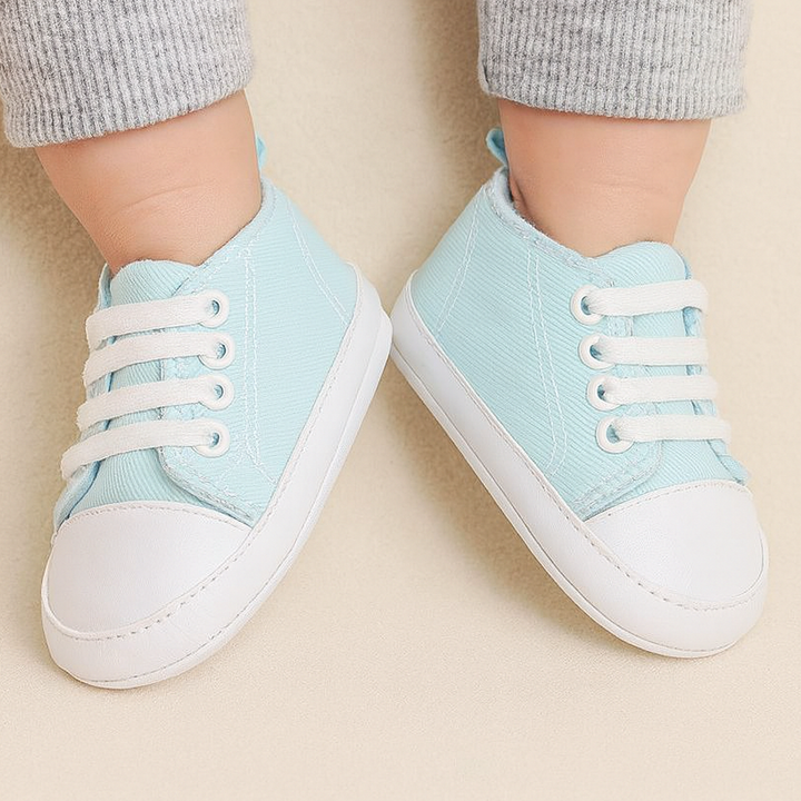 SUNSHINE BABY SHOES CANVAS SKY BLUE NO 13
