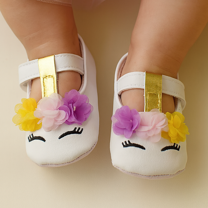 SUNSHINE BABY SHOES EYES WHITE NO 13
