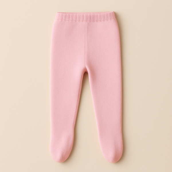 SUNSHINE GIRLS RIB TIGHTS PINK 28 (8-9Y)